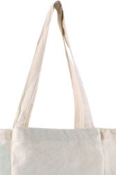 Cotton Fabric Flat Handle